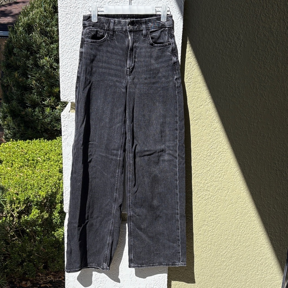 American Eagle 🦅 Curvy Super High-Rise Baggy Wide Leg Jeans